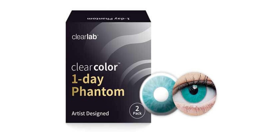 Contactlenzen ClearColor | Clearcolor 1-Day Phantom Blue Walker