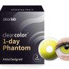 Contactlenzen ClearColor | Clearcolor 1-Day Phantom Zombie Yellow