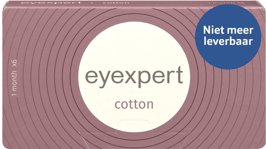 Contactlenzen Eyexpert | Eyexpert Cotton - Niet Meer Leverbaar