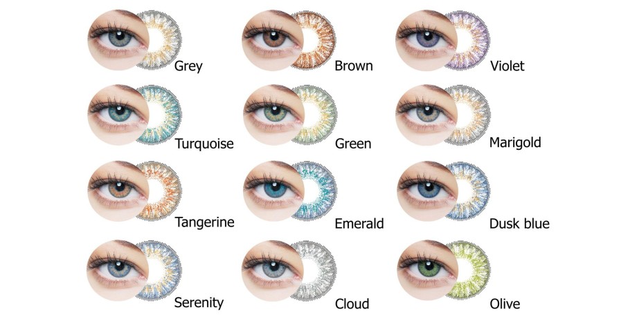 Contactlenzen Clear | Clearcolor 3-Tone