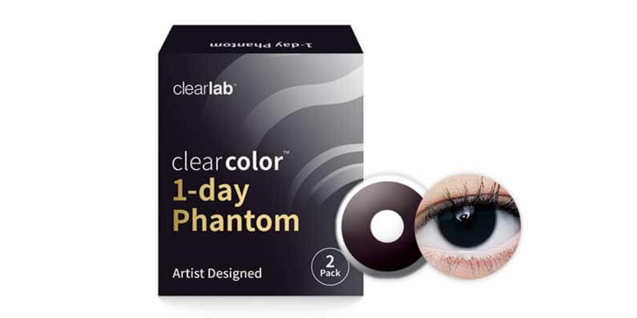 Contactlenzen ClearColor | Clearcolor 1-Day Phantom Black Out