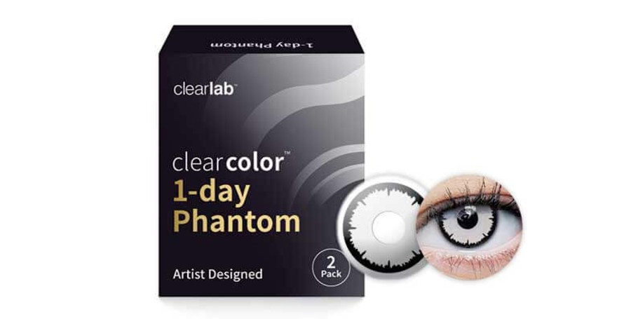 Contactlenzen ClearColor | Clearcolor 1-Day Phantom Angelic White