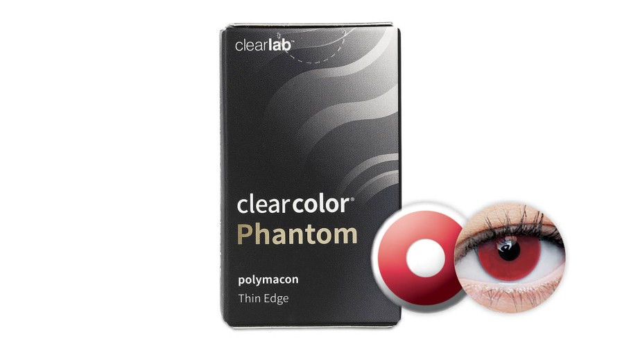 Contactlenzen ClearColor | Clearcolor Phantom Red Vampire