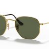 Zonnebrillen Ray-Ban | Ray-Ban Hexagonal Flat Lenses Rb3548N 001