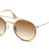 Zonnebrillen Ray-Ban | Ray-Ban Round Double Bridge Rb3647N 907051