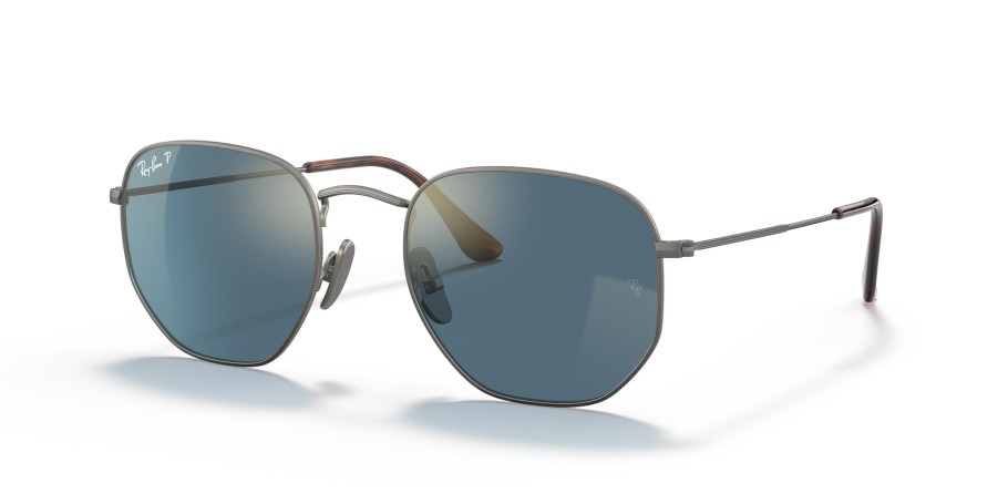 Zonnebrillen Ray-Ban | Ray-Ban Hexagonal Titanium Rb8148 9208T0