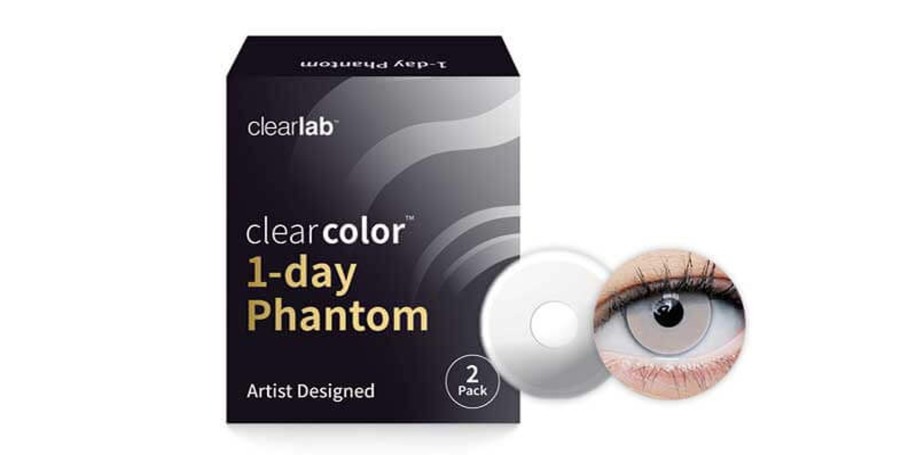 Contactlenzen ClearColor | Clearcolor 1-Day Phantom White Out